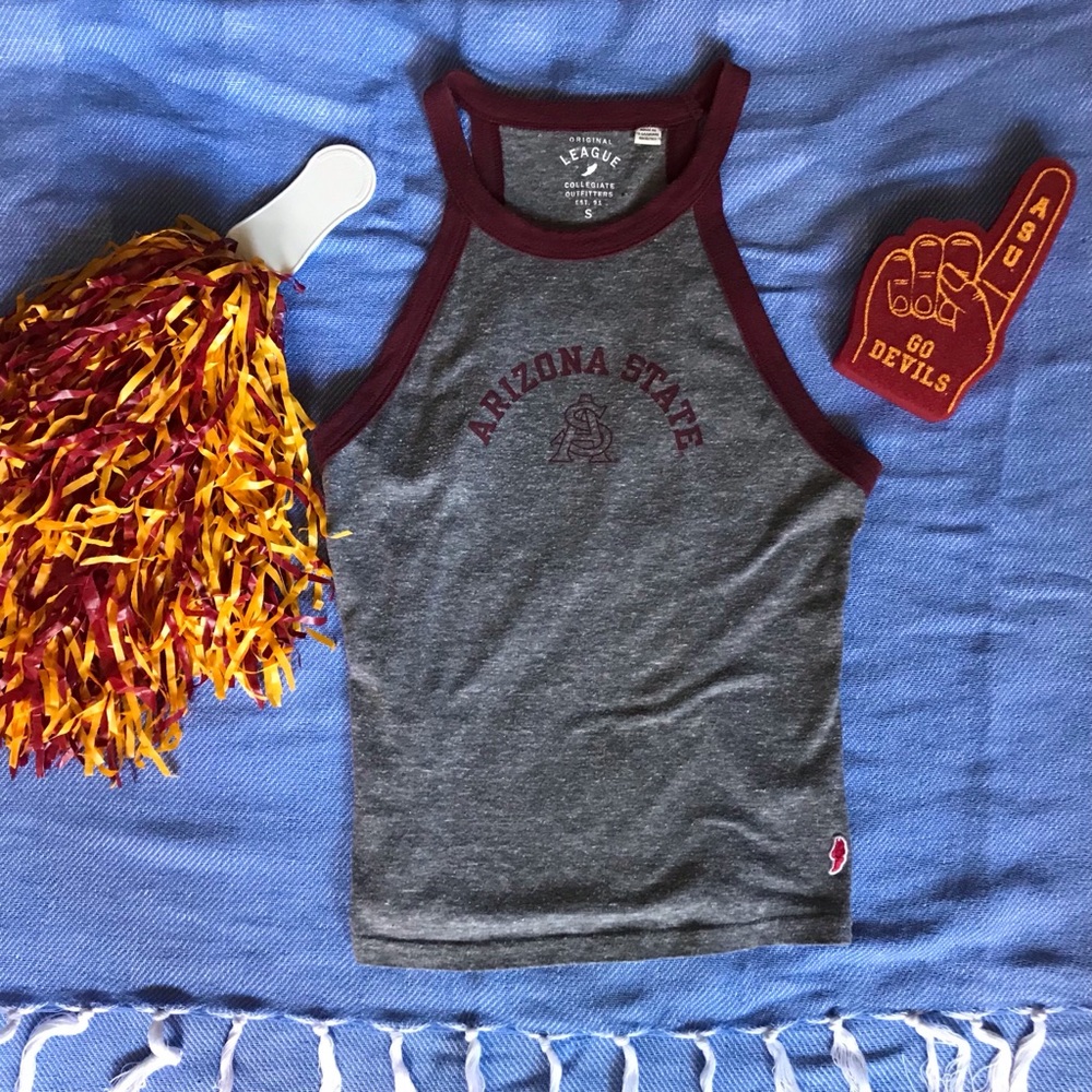 Arizona State University League Halter Tank Small